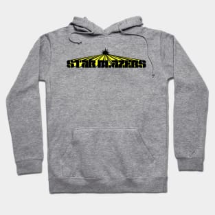 Star Blazers Logo - Black and Yellow Hoodie